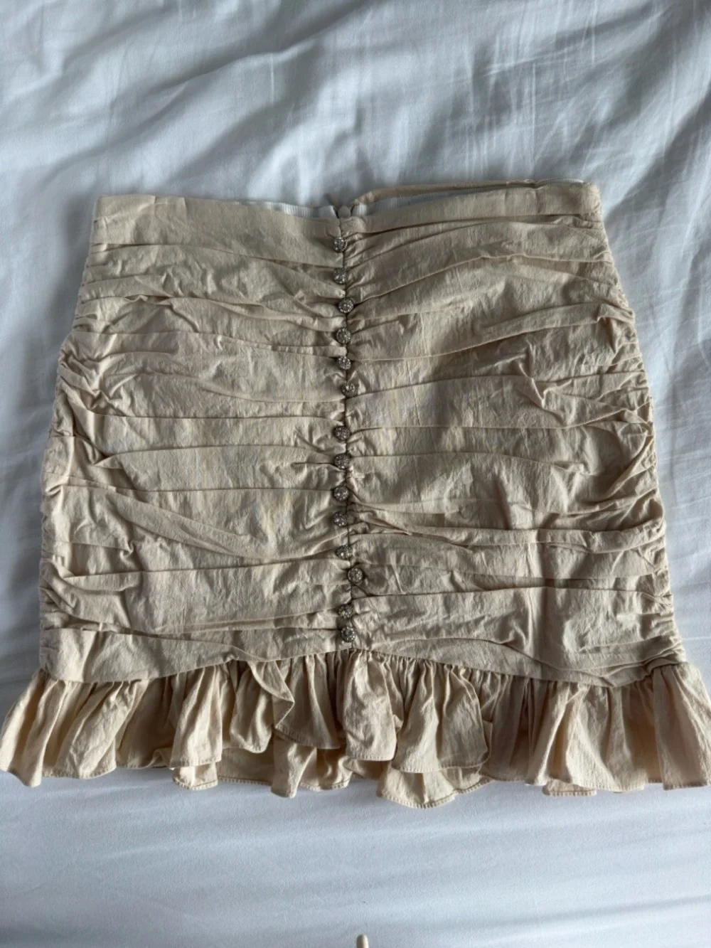 Zara Ruffled Mini Skirt - Picture 1 of 5